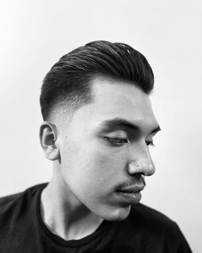 A haircut by Gerson at J’Bez.