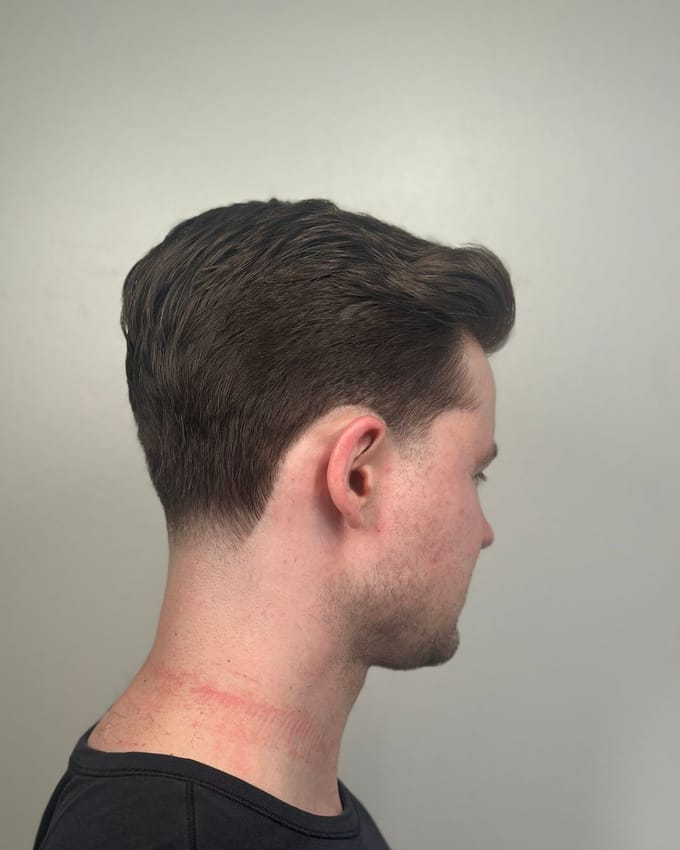 A haircut by Jeremy at J’Bez.