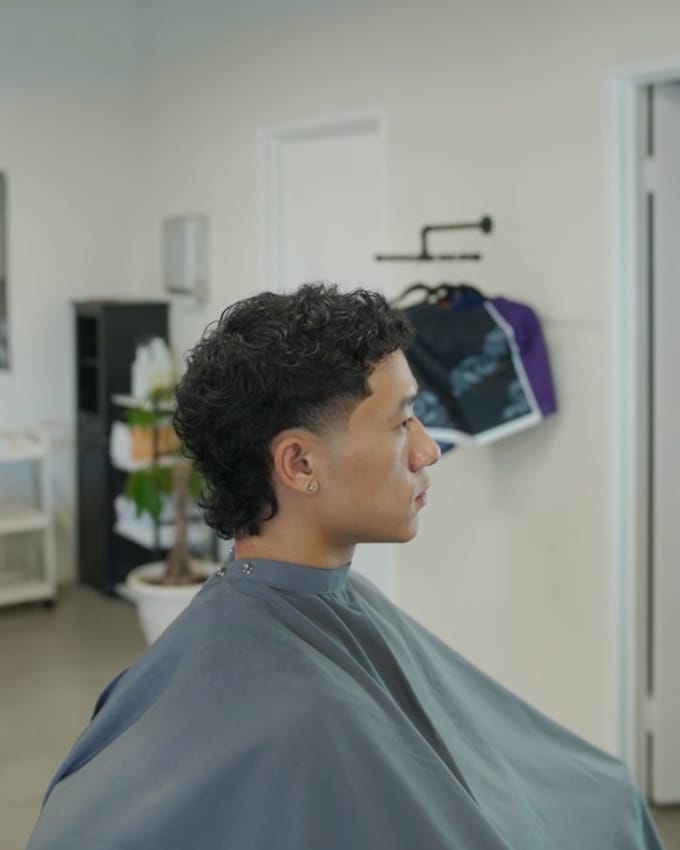 A haircut by Kade at J’Bez.