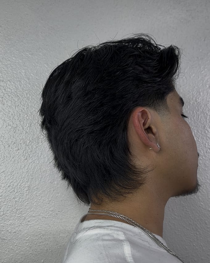 A haircut by Kevin at J’Bez.
