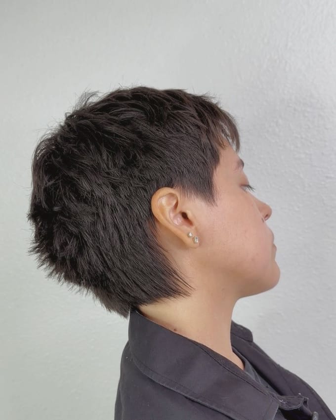 A haircut by Kevin at J’Bez.
