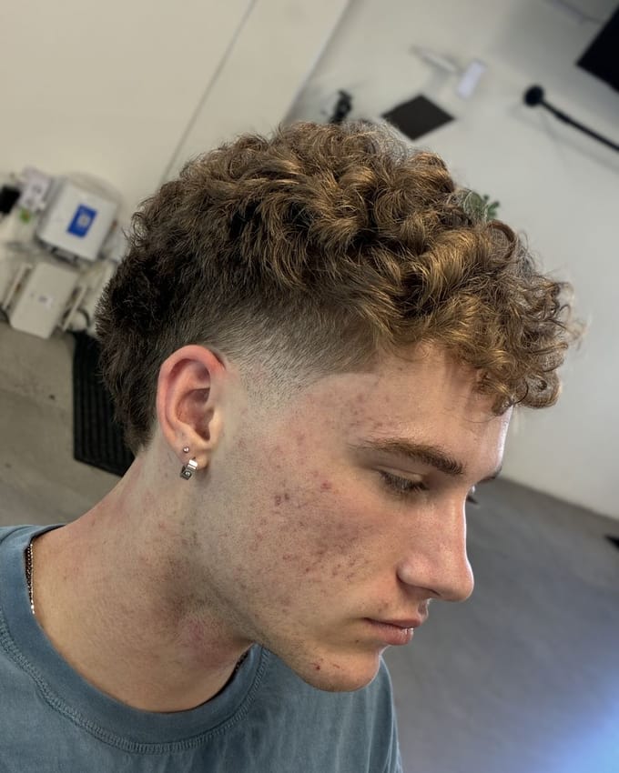 A haircut by Nick at J’Bez.