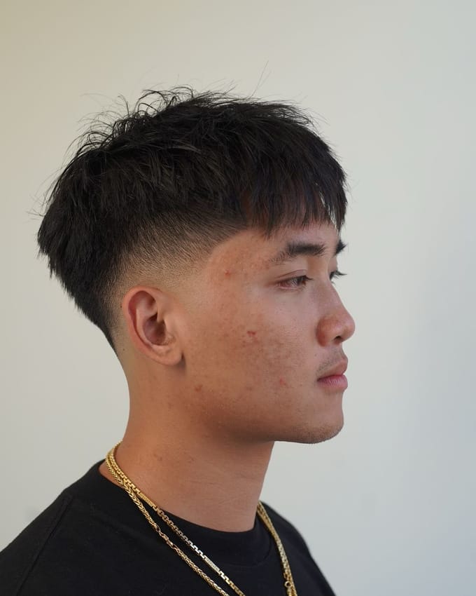 A haircut by Paul at J’Bez.